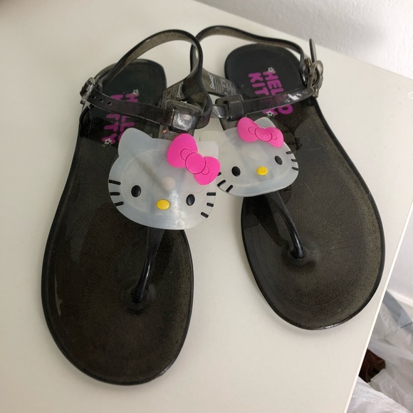 hello kitty jelly shoes
